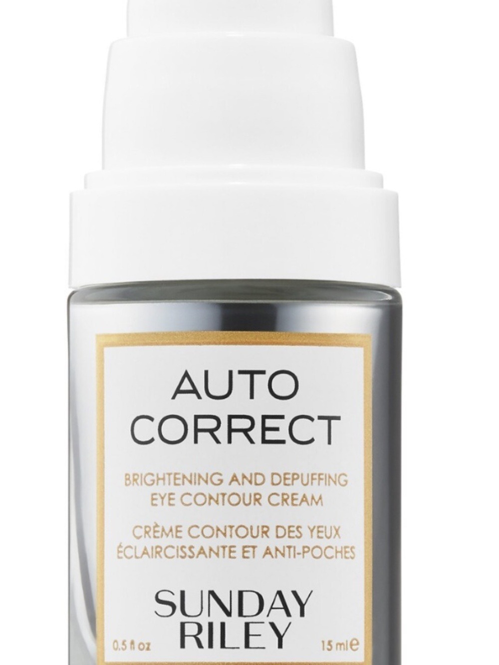 Sunday Riley Auto Correct Eye Contour Cream – NEW/UNUSED